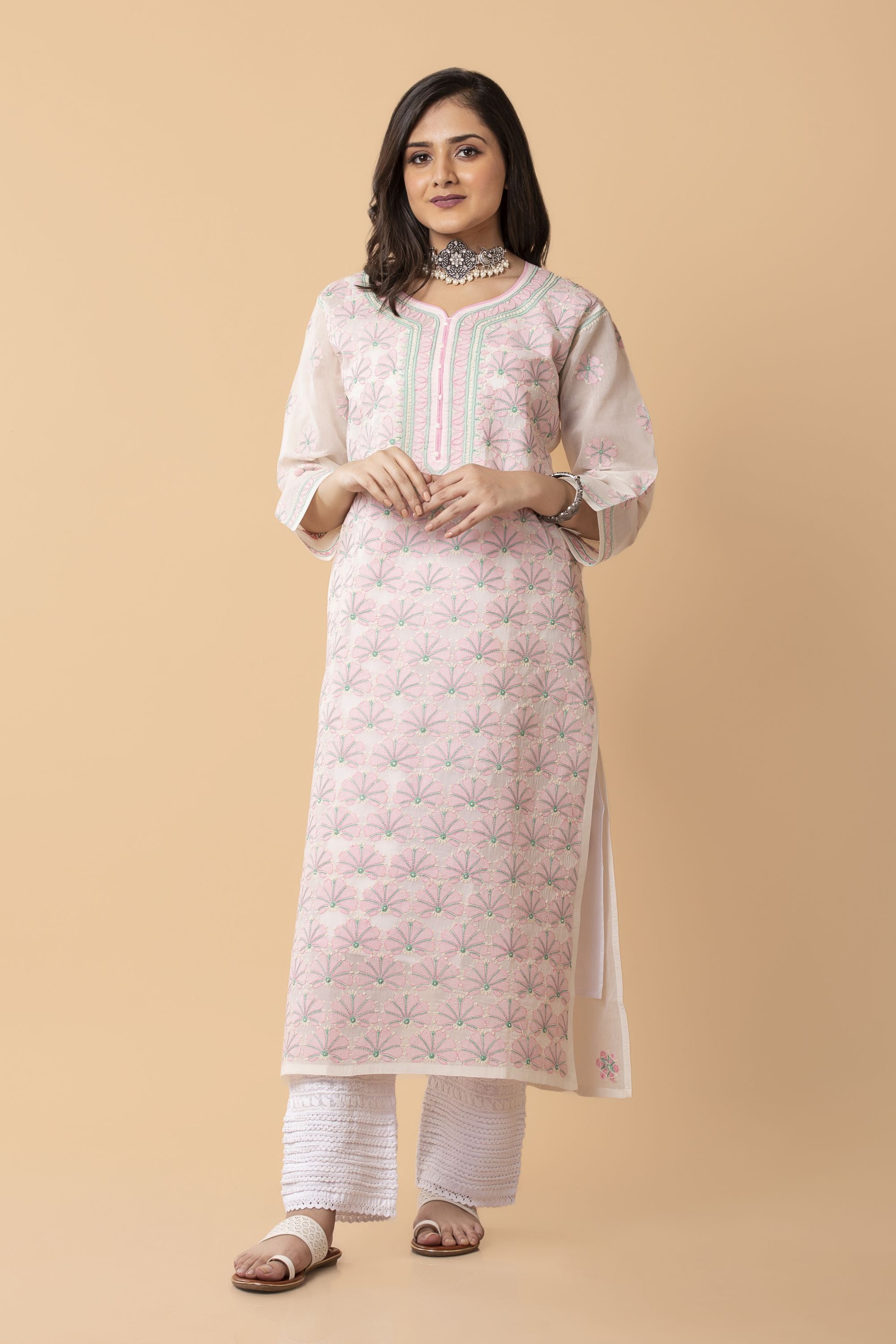 Buy Long Kurti With Pockets, Indian Bridesmaids Dress, Gift for Her, Gift  for Mom, Pleated Top With Lace, Summer Dress, India Block Print Top Online  in India - Etsy