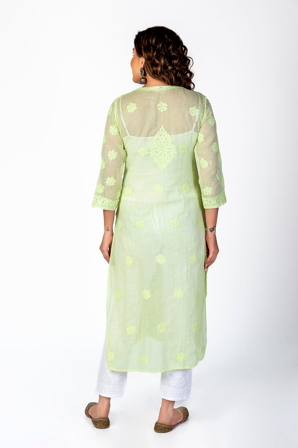 Buy Women's Mehendi Green Straight Kurta- (1pc set) Online At Best Price |  NOZ2TOZ - Made In INDIA.