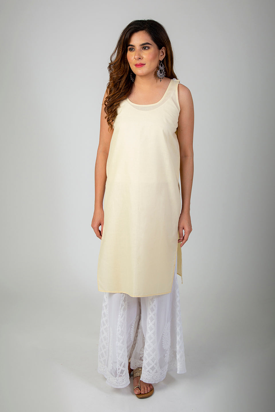 Shop for Deepthee Yellow Tissue Silk Kurta Set for Women Online at Aza  Fashions | Aza fashion, Types of sleeves, Front knot top